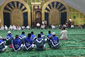 Ketua Pengadilan Agama Lubuk Pakam Menghadiri Pelepasan Calon Jamaah Haji Kabupaten Deli Serdang