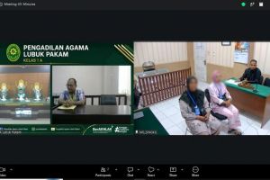 Pengadilan Agama Lubuk Pakam kembali memanfaatkan teknologi informasi dalam penyelenggaraan proses persidangan melalui pelaksanaan sidang teleconference pemeriksaan saksi bekerja sama dengan Mahkamah Syar'iyah Singkil